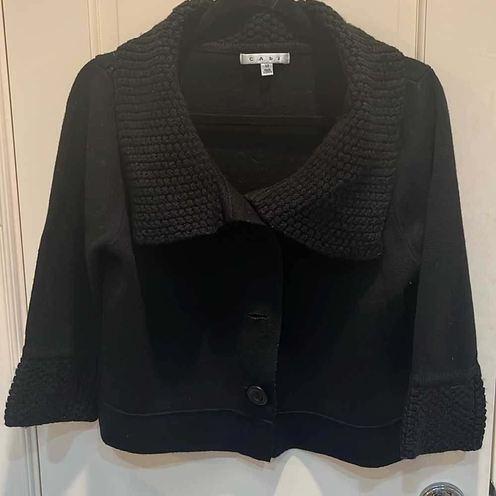 Cabi Brand Cropped Cardigan Sweater